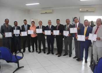 Justiça Eleitoral realiza a diplomação dos eleitos de Capela do A. Alegre. Após cumprir o mandato de vice por 8 anos Luís Romeu é diplomado prefeito