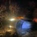 Carro capota em estrada vicinal de Santaluz. Ninguém foi encontrado no local