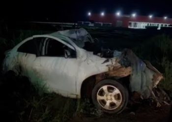 Homem morre em acidente durante fuga, após tentar matar ex-companheira com golpes de faca e martelada na cabeça