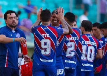 Bahia bate o Porto na Fonte Nova, vence a primeira no Baiano e entra no G-4
