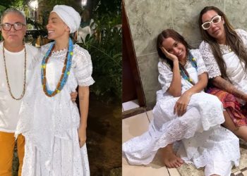 Anitta perde 100 mil seguidores após compartilhar fotos em terreiro de candomblé