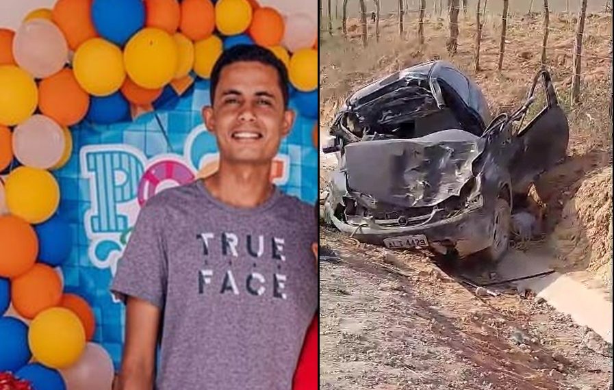 Jovem morre ao colidir carro em vaca na BA 084. Trecho foi asfaltado recentemente