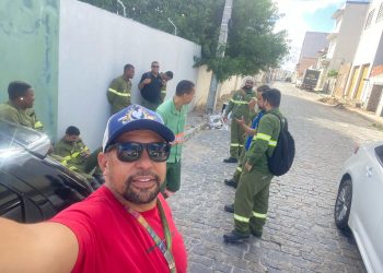 Coité – Funcionários da COELBA se manifestam ‘por conta da perversidade que a empresa está fazendo com a classe trabalhadora’