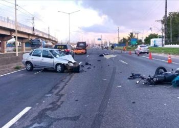 Bêbado e na contramão, motorista acaba preso pela PRF após provocar acidente fatal na BR 324