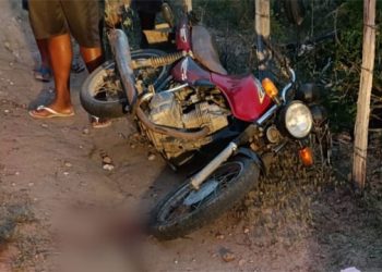 Homem morre vítima de acidente de moto