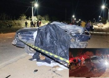 Colisão entre Fiat Toro e Uno deixa dois mortos na BA 395