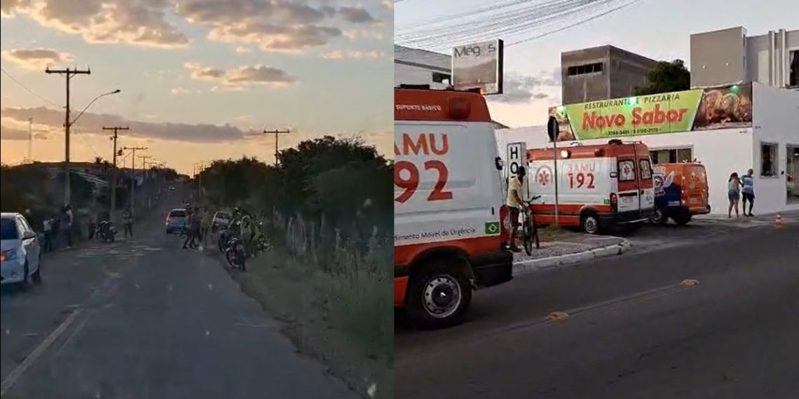 Riachão do Jacuípe – Motociclista fica em estado gravíssimo em acidente de moto na BA 120