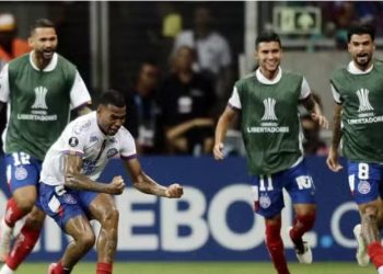 Jean Lucas decide, Bahia vence o Boston River e vai à fase de grupos da Libertadores