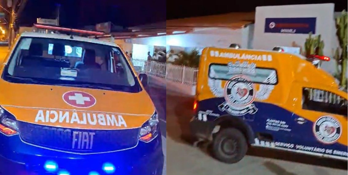 Borracheiro fica gravemente ferido após aro de pneu de caminhão se soltar e atingir seu rosto