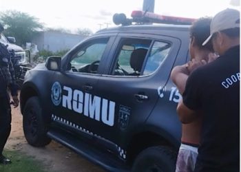 Homem é preso após romper tornozeleira eletrônica e abandonar na área interna do fórum