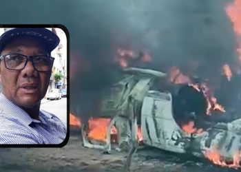 Homem morre após carro capotar e pegar fogo na BA 419