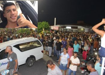 Muita comoção e dor durante o velório e sepultamento do jovem Ítalo em Salgadália