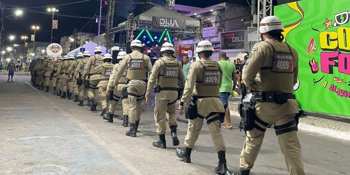 Cerca de 500 policiais militares irão atuar na Coité Folia 2025