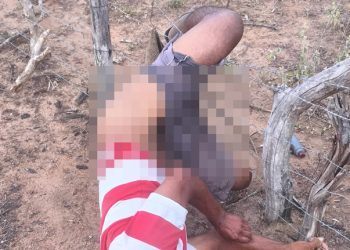 Socorristas da Brigada Anjos Jacuipenses encontram idoso caído e preso a uma cerca de arme; o mesmo estava desaparecido