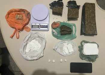 Individuo é preso em flagrante após denuncia de tráfico de drogas