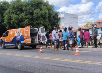 Jovem de 15 anos sofre fratura e lacerações pelo corpo em acidente na BR 324