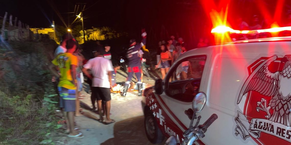 Novo acidente em Salgadália deixa jovem inconsciente após sofrer queda de moto