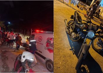 Aguia Resgate presta socorro a duas vítimas de acidentes de motos em pouco espaço de tempo