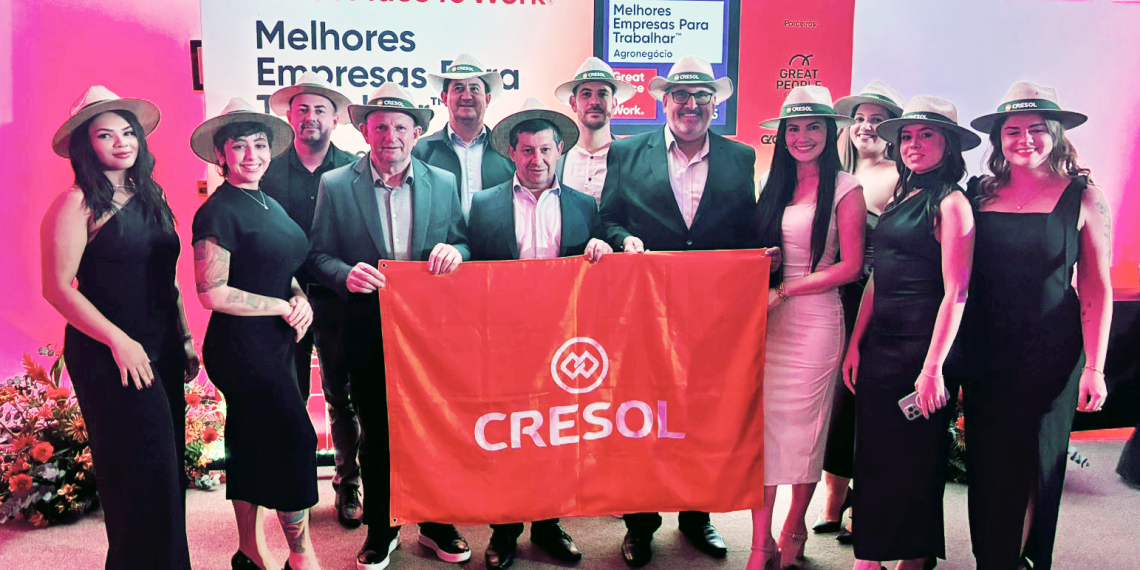 Cresol é reconhecida como uma das melhores empresas para trabalhar no agronegócio pelo GPTW