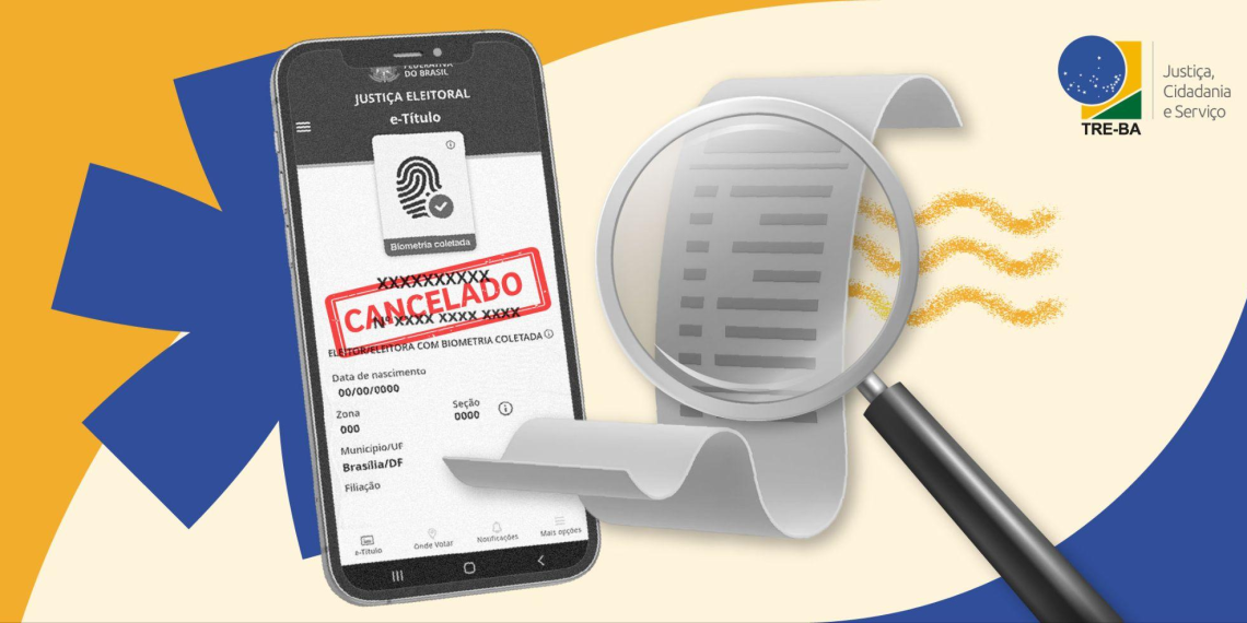 Prazo final para evitar o cancelamento do título eleitoral é nesta segunda-feira, 19