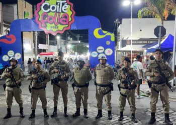 PMBA segue garantindo segurança na Micareta de Conceição do Coité