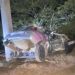 Três pessoas morrem e uma fica ferida na BA 084 após carro colidir em poste de rede elétrica