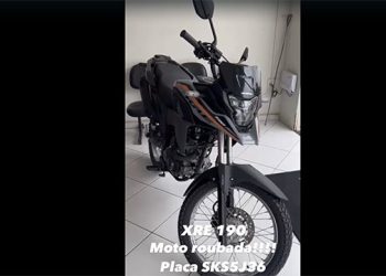 Casal é assaltado na zona rural de Santaluz; moto comprada há uma semana e avaliada em R$ 30 mil foi levada
