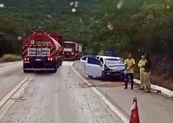 Grave acidente na BR-242 deixa quatro mortos na Chapada Diamantina