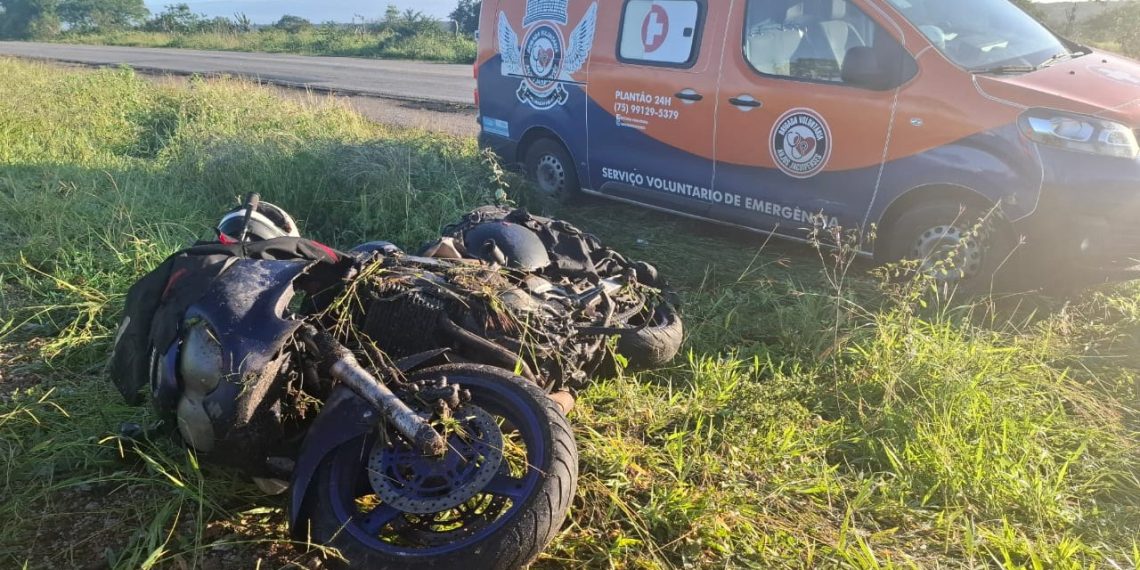  Mais um grave acidente é registrado na BR-324, em trecho de Vila Aparecida; motociclista não resiste aos ferimentos