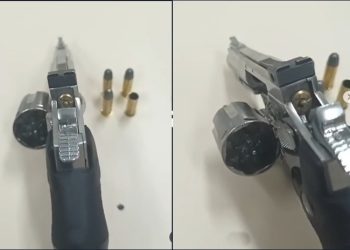 Polícia Civil apreende ‘arma de brinquedo’ adaptada para funcionar com poderio de fogo de uma calibre.38