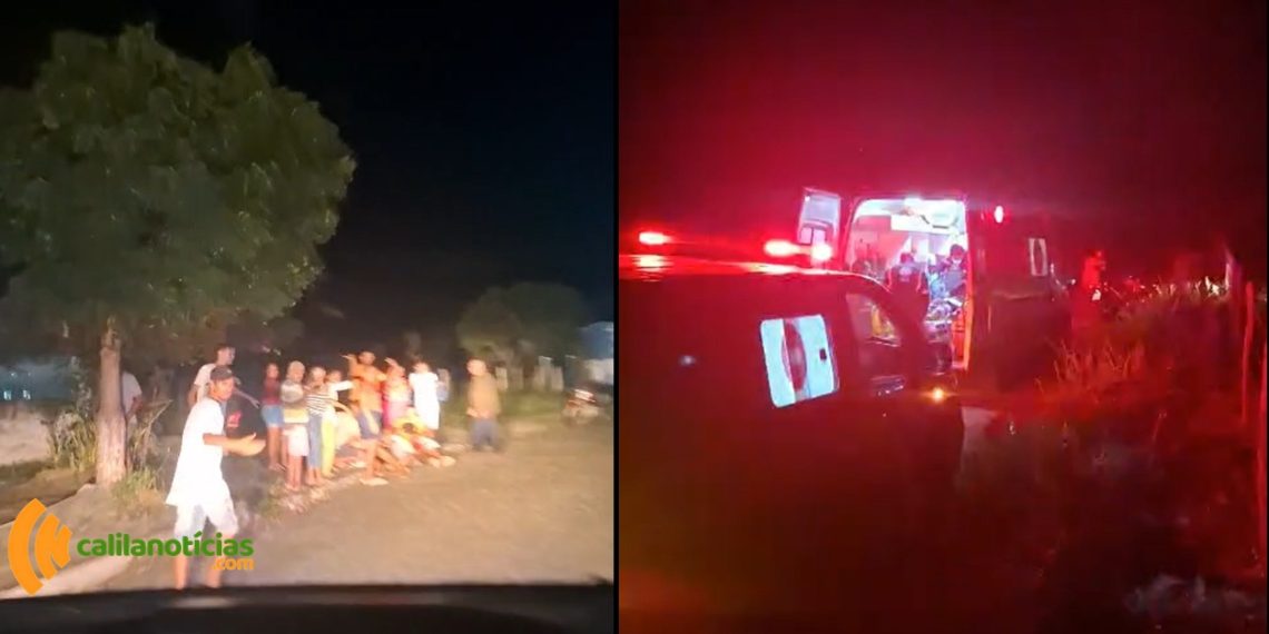 Casal fica ferido após colisão entre moto e vaca na zona rural de Riachão do Jacuípe