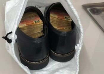 PF encontra dinheiro escondido em sapato de vereador; investigado já tentou jogar dinheiro pela janela