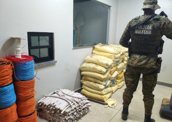 CIPE-Caatinga apreende quase 01 tonelada de explosivos em Sento Sé