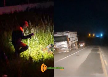 Motociclista morre em colisão com caminhão na BR-324, em Riachão do Jacuípe