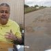 Obras para recuperar estradas esburacadas ainda não começaram por conta das chuvas, diz deputado Alex da Piatã