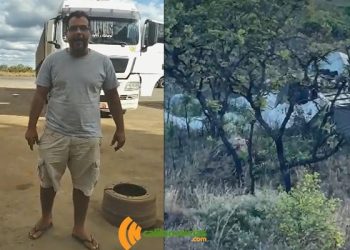 Caminhoneiro de Riachão do Jacuípe morre em acidente na BR 020