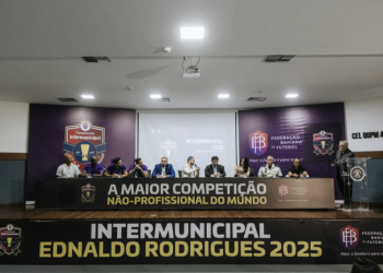 Em evento com ligas e convidados, FBF lança o Intermunicipal 2025