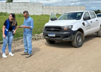 Equipe da SEINFRA chega para realizar novo projeto visando a pavimentação asfaltica da BA 411 trechos Coité – Juazeirinho – Ichu. Deputado Alex da Piatã comemora