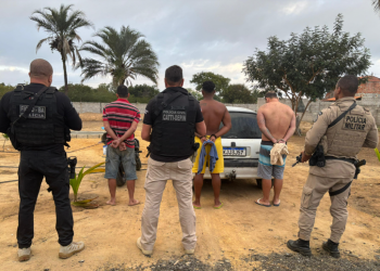 Três fugitivos de estado de MG acusado de matar por encomenda são presos na zona rural de Jacobina