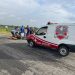 Motociclista sofre amputação de dedo e fraturas em acidente na BA-120, em Santa Rosa