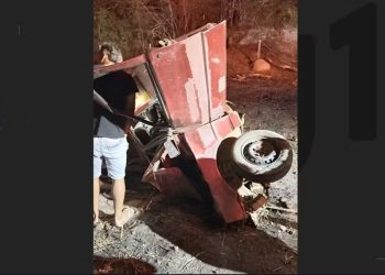 Quatro pessoas da mesma família que voltavam de velório morrem após batida entre carro e caminhonete na BR 135