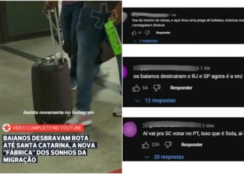 Migração de baianos para Santa Catarina cresce 276% e gera onda de ataques xenofóbicos