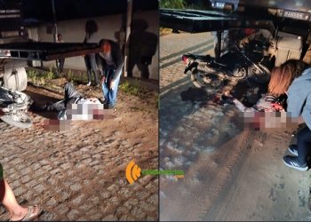 Mototaxista ferido em grave acidente é transferido para o Hospital Geral Clériston Andrade