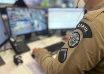 Pedido de pizza realizado pelo 190 ajuda Polícia a resgatar vítima e prender agressor