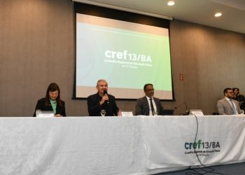 ALBA celebra Dia do profissional de Educação Física; ex-presidente da Casa, senador Angelo Coronel fez parte da mesa