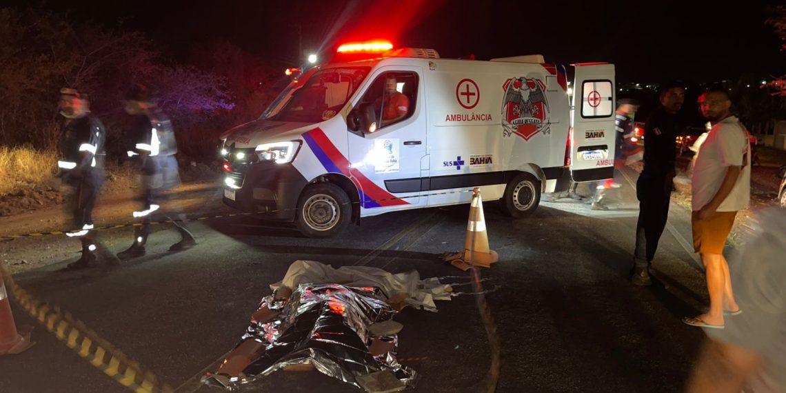 Motociclista morre em colisão frontal com carro de passeio na BA 120