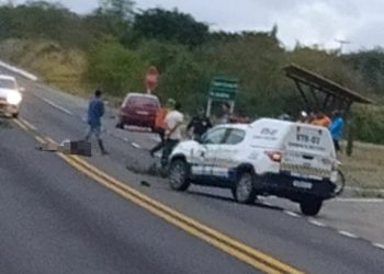 Motociclista morre em grave acidente na BR-324, no contorno de Itapeipu