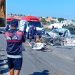 Grave acidente envolvendo três veículos, deixa uma vítima fatal, na BR 410