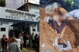 PE – Coveiro chega para trabalhar e encontra cadáver sentado sobre o próprio túmulo