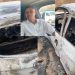 Corpo carbonizado encontrado em carro incendiado na zona rural de Tucano, pode ser de homem que tinha se casado no dia anterior